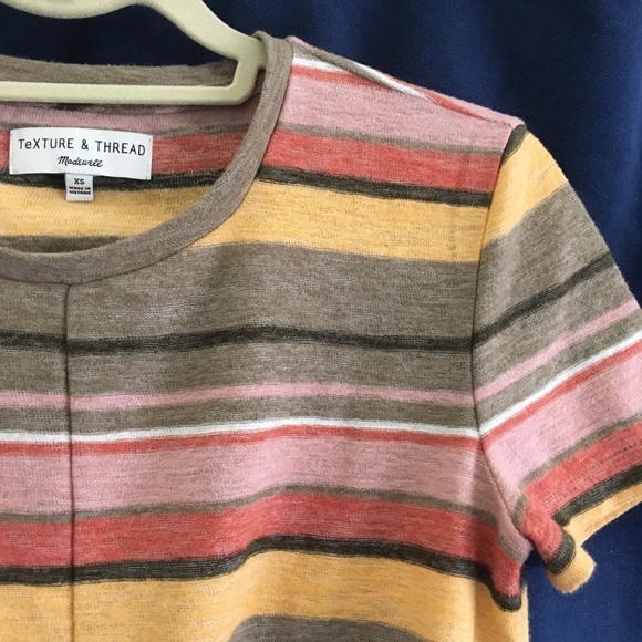Madewell | Stripe Tie-Waist Tee - Picture 4 of 7